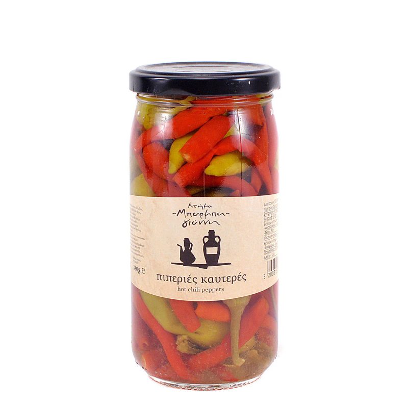 ΜΠΑΡΜΠΑ ΓΙΑΝΝΗΣ καυτερές πιπεριές 320gr – Μπάρμπα Γιάννη – Τρόφιμα Μακράς Συντήρησης