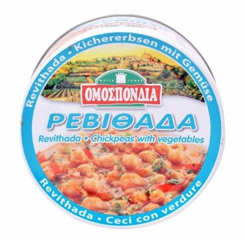 ΟΜΟΣΠΟΝΔΙΑ ρεβύθια με λαχανικά 280gr – Ομοσπονδία – Όσπρια
