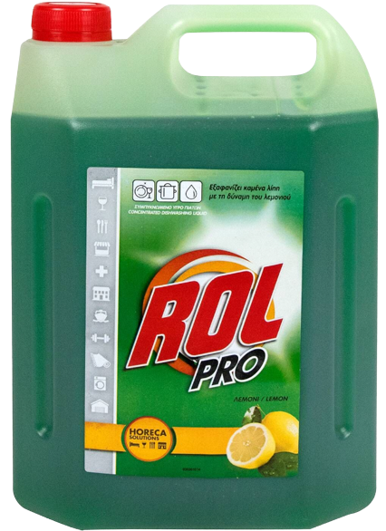 ROL υγρό απορρυπαντικό πιάτων professional με λεμόνι 4lt – Υγρά Πιάτων