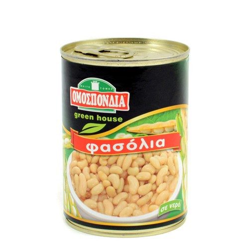 ΟΜΟΣΠΟΝΔΙΑ φασόλια λευκά green house 380gr – Ομοσπονδία – Τρόφιμα Μακράς Συντήρησης