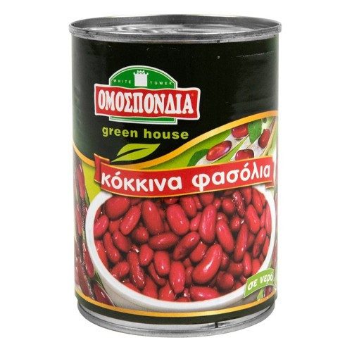ΟΜΟΣΠΟΝΔΙΑ φασόλια κόκκινα green house 380gr – Ομοσπονδία – Τρόφιμα Μακράς Συντήρησης