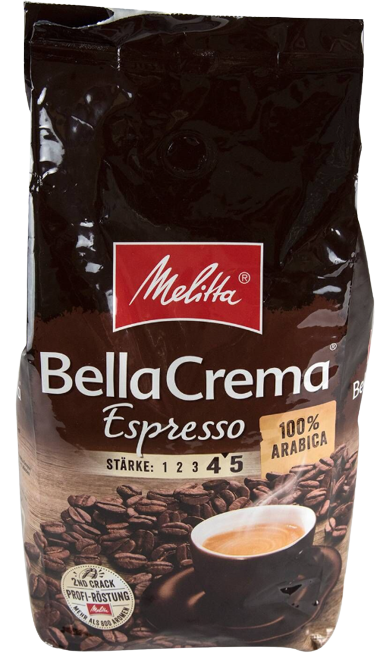 MELITTA καφές espresso Bella Crema Intenso σε κόκκους 1kg – Καφέδες