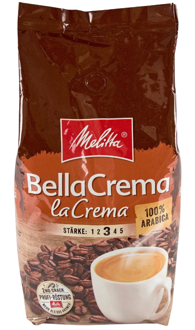 MELITTA καφές espresso Bella Crema La Crema σε κόκκους 1kg – Καφέδες