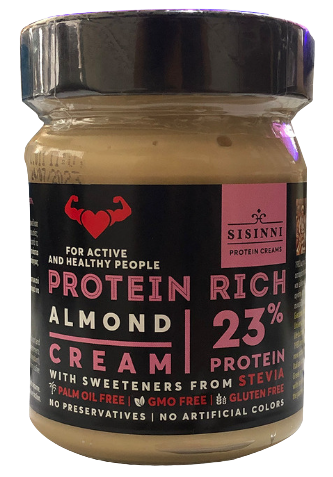 SISINNI protein rich 23% αμυγδαλόκρεμα 320gr – Είδη Επάλειψης