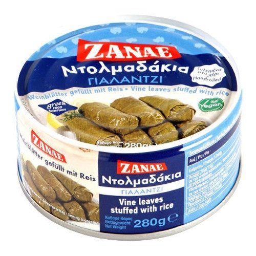 ΖΑΝΑΕ ντολμαδάκια γιαλαντζί 280gr – Ζαναέ – Τρόφιμα Μακράς Συντήρησης