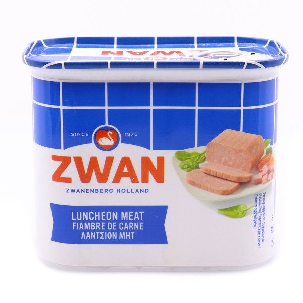 ZWAN luncheon meat χοιρινό 340gr – Τρόφιμα Μακράς Συντήρησης