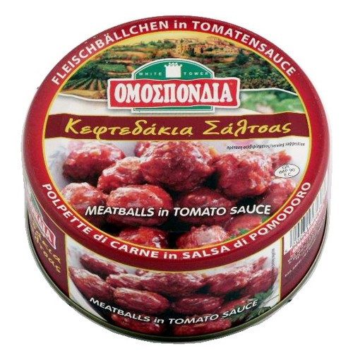 ΟΜΟΣΠΟΝΔΙΑ κεφτεδάκια σε σάλτσα 280gr – Ομοσπονδία – Τρόφιμα Μακράς Συντήρησης