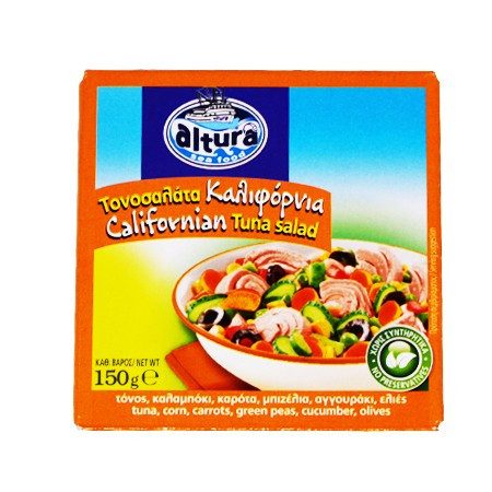 ALTURA τονοσαλάτα καλιφόρνια 150gr – Τρόφιμα Μακράς Συντήρησης