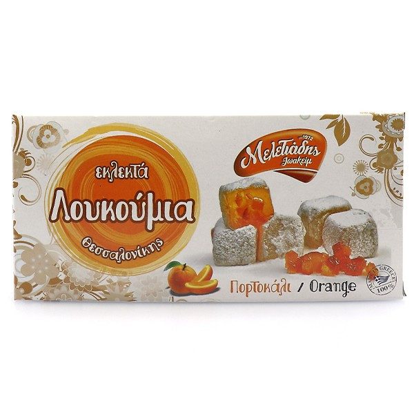 ΜΕΛΕΤΙΑΔΗΣ λουκούμια πορτοκάλι 300gr – Μελετιάδης – Παραδοσιακά Γλυκά