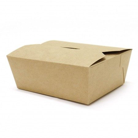 KRAFT delivery box no7 46oz 18x14x6,5cm 50τεμ – Kraft Boxes – Κουτιά Τροφίμων μιας Χρήσης (Χονδρική)