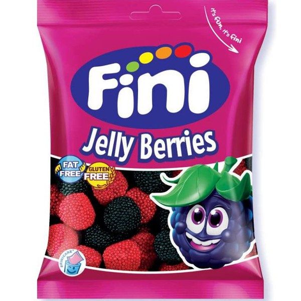 FINI ζελεδάκια jelly berries 80gr – Καραμέλες, Γλειφιτζούρια και Τσίχλες