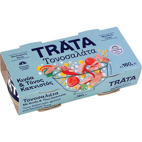 TRATA τονοσαλάτα με κινόα 2x160gr – Τρόφιμα Μακράς Συντήρησης