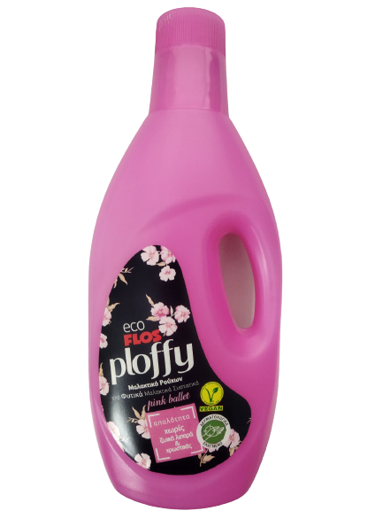 FLOS Ploffy μαλακτικό ρούχων eco pink ballet 1,5lt – Μαλακτικά Ρούχων