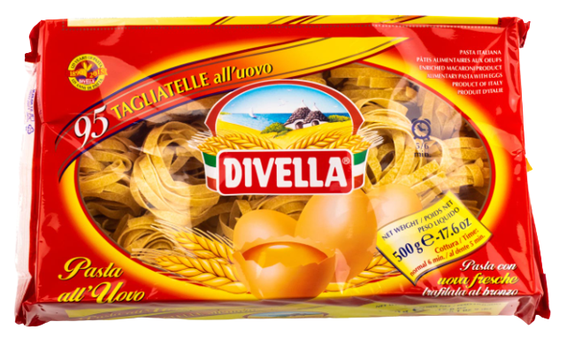 DIVELLA ταλιατέλες 500gr – Ζυμαρικά