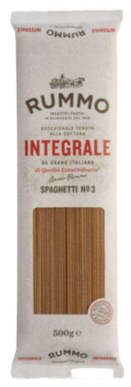 RUMMO ζυμαρικά No3 spaghetti intergrale 500gr
