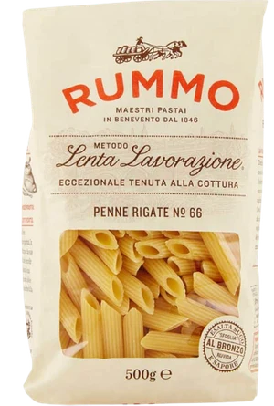 RUMMO ζυμαρικά No66 penne rigate 500gr
