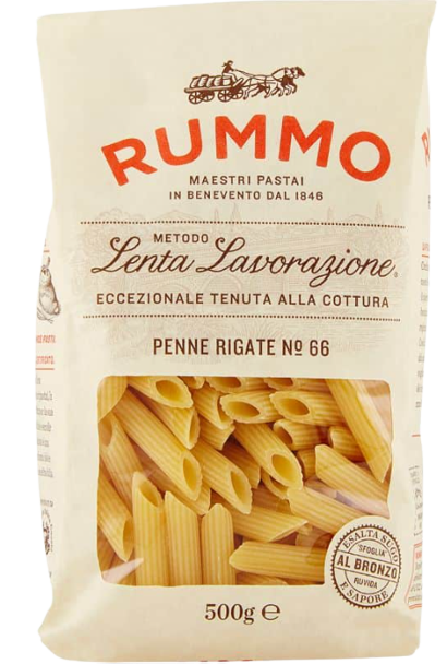 RUMMO ζυμαρικά No66 penne rigate 500gr