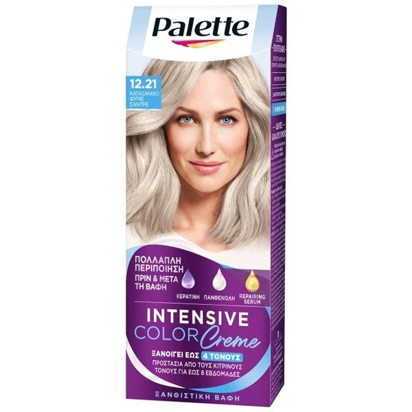 SCHWARZKOPF Palette intensive color creme 12,21 κατάξανθο φυμέ σαντρέ 50ml – Βαφές Μαλλιών