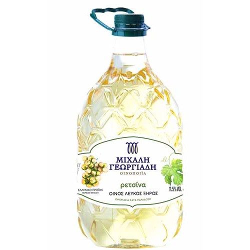 ΜΙΧΑΛΗ ΓΕΩΡΓΙΑΔΗ ρετσίνα pet 3lt – Οινοποιία Μιχάλη Γεωργιάδη – Κρασιά