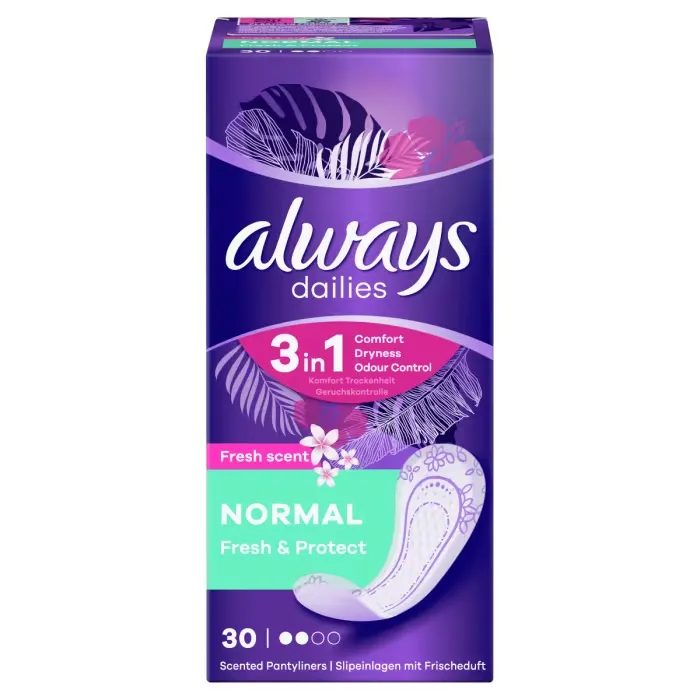 ALWAYS σερβιετάκια Fresh Scent Normal 30τεμ – Σερβιέτες