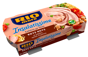 RIO MARE insalatissime σαλάτα με τόνο και κους κους 2x160gr – Τρόφιμα Μακράς Συντήρησης