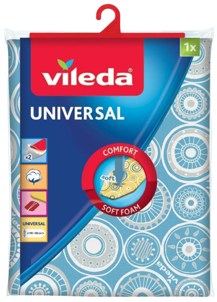 VILEDA σιδερόπανο universal μπλε 130x40cm – Σιδερόπανα