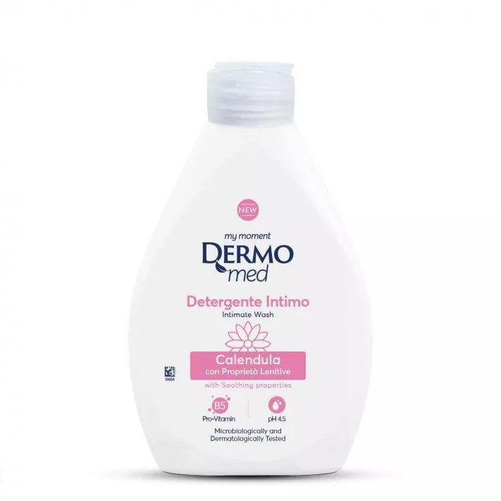 DERMOMED καθαριστικό για την ευαίσθητη περιοχή calendula με β5 250ml – Προϊόντα για την Ευαίσθητη Περιοχή