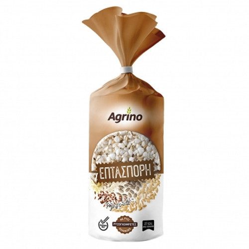 AGRINO ρυζογκοφρέτα επτάσπορη 110gr – Αλμυρά Snacks