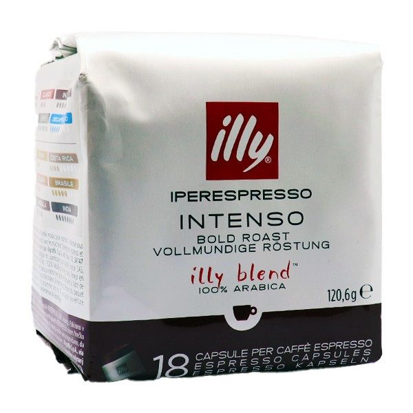 ILLY κάψουλες espresso intenso iperespresso 18τεμ – Κάψουλες Καφέ και Ροφημάτων