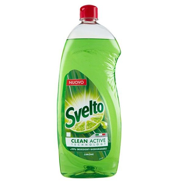 SVELTO υγρό πιάτων με λεμόνι 980ml – Υγρά Πιάτων