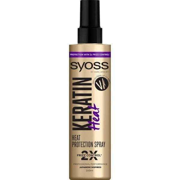 SYOSS keratin heat θερμοπροστατευτικό spray 200ml – Είδη Προστασίας Μαλλιών