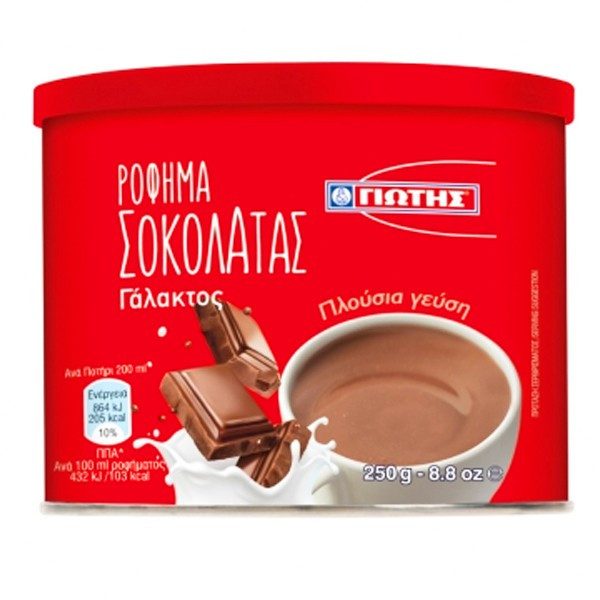 ΓΙΩΤΗΣ ρόφημα σοκολάτας 250gr – Γιώτης – Ροφήματα