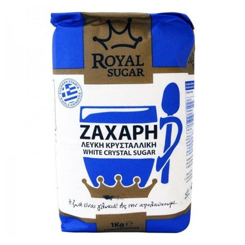 ROYAL ζάχαρη λευκή κρυσταλλική 1kg – Ζάχαρη και Υποκατάστατα