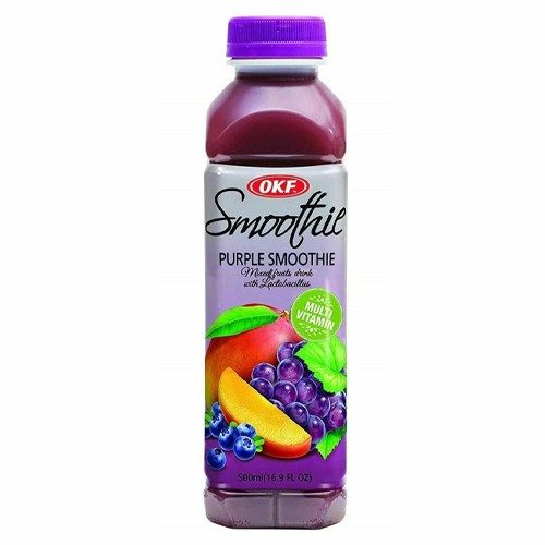 OKF χυμός smoothie μιξ φρούτων μωβ 350ml – Χυμοί