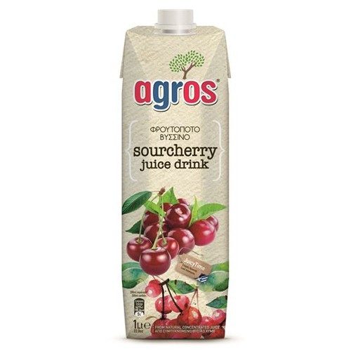 AGROS χυμός βύσσινο 1lt – Χυμοί