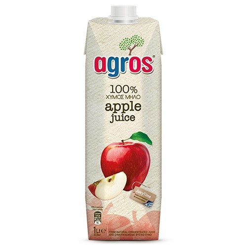 AGROS χυμός μήλο 1lt – Χυμοί