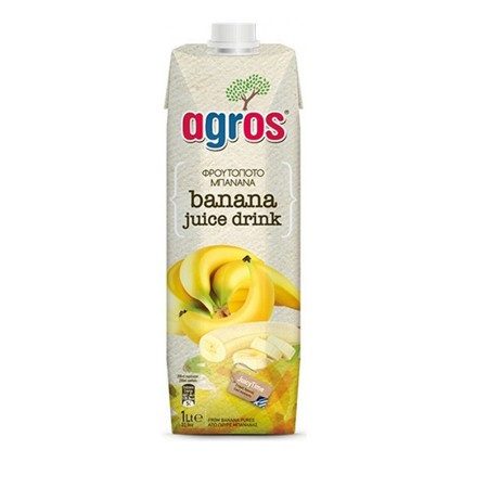 AGROS χυμός μπανάνα 1lt – Χυμοί