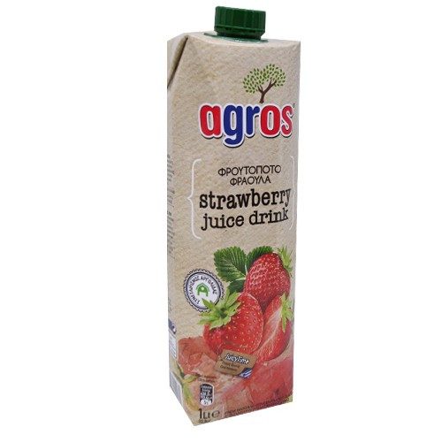 AGROS χυμός φράουλα 1lt – Χυμοί