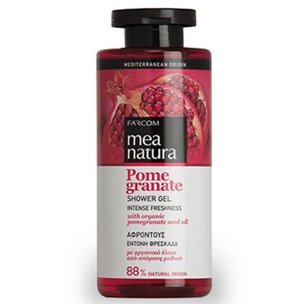 FARCOM Mea Natura αφρόλουτρο με ρόδι 300ml – Αφρόλουτρα