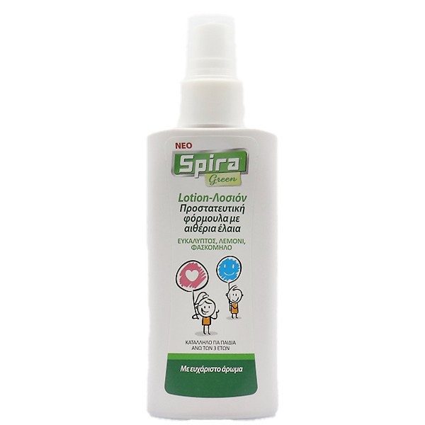 SPIRA green παιδική εντομοαπωθητική lotion σώματος 100ml – Αντικουνουπικά - Εντομοαπωθητικά