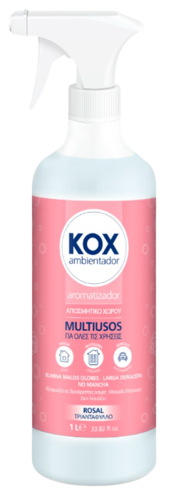 CISNE KOX αρωματικό χώρου Τριαντάφυλλο με spray 1lt – Επαγγελματικά Αρωματικά Χώρου