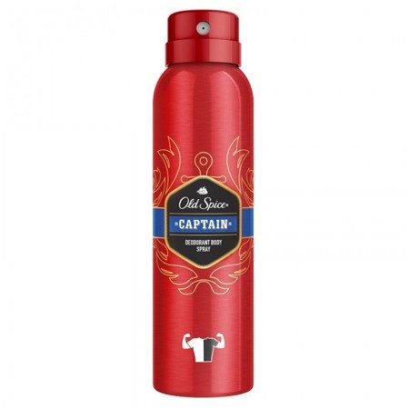 OLD SPICE αποσμητικό σώματος spray captain 150ml – Αποσμητικά