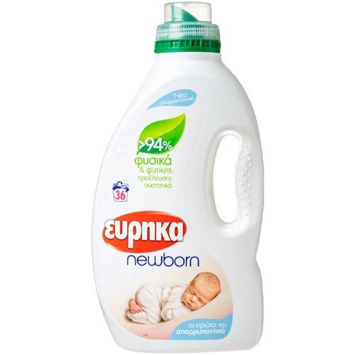ΕΥΡΗΚΑ new born υγρό απορρυπαντικό ρούχων 36μεζ 1,8lt – Εύρηκα – Απορρυπαντικά Ρούχων