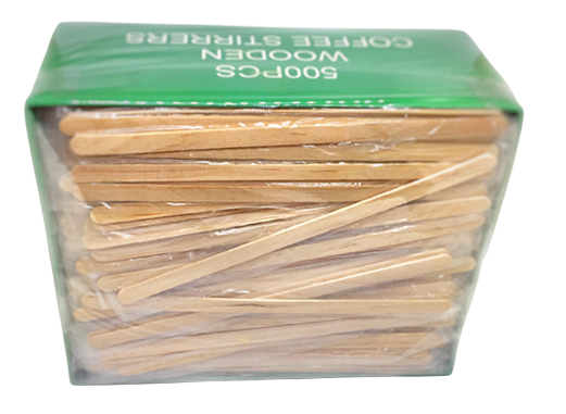 PRACTIC αναδευτήρας ξύλινος ατομικά 14cm 500τεμ – Αναδευτήρες Ροφημάτων