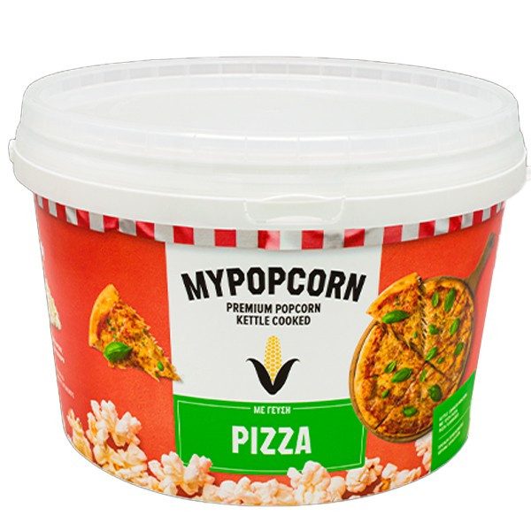 MYPOPCORN ποπ κορν με πίτσα 200gr – Γαριδάκια και Ποπ Κορν