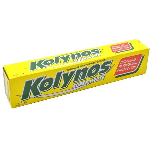 KOLYNOS οδοντόκρεμα super white 75ml – Οδοντόκρεμες