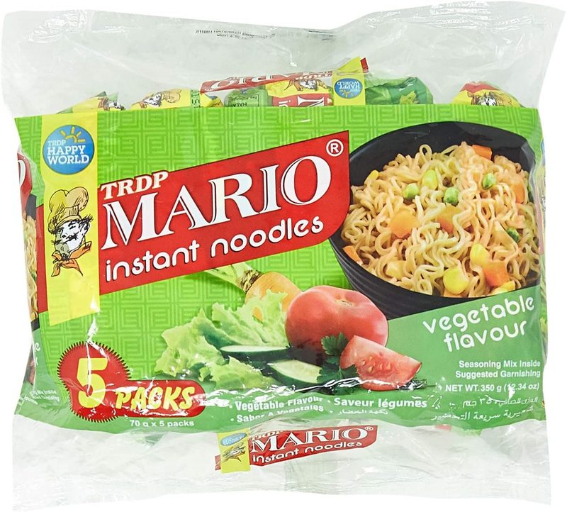 MARIO noodles με λαχανικά 5x70gr – Ζυμαρικά