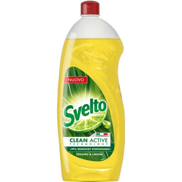 SVELTO υγρό πιάτων με λεμόνι 980ml – Υγρά Πιάτων