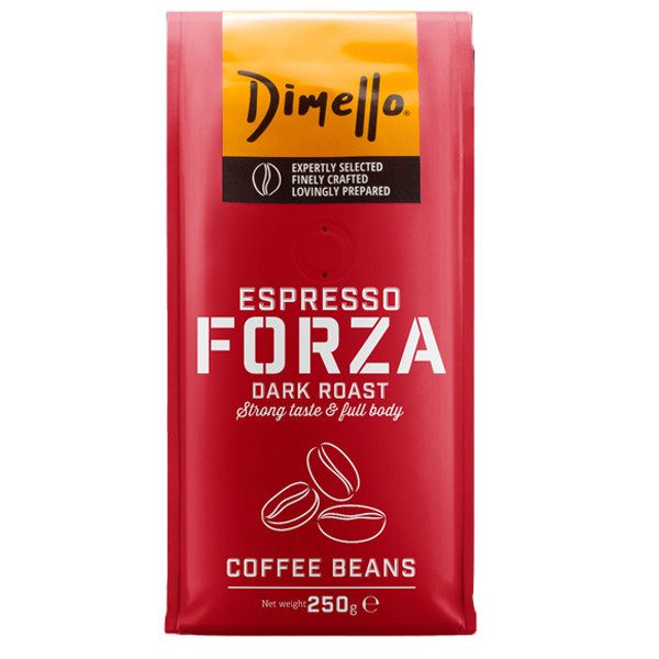 DIMELLO Espresso Forza Dark Roast καφές σε κόκκους 250gr – Καφέδες