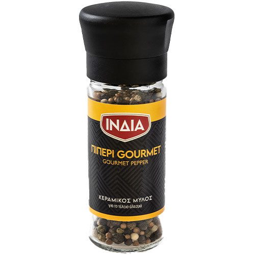 ΙΝΔΙΑ πιπέρι gourmet μύλος 35gr – Ινδία – Μπαχαρικά και Μυρωδικά